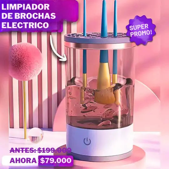 Limpiador Electrico Sonico de Brochas Premium 2024